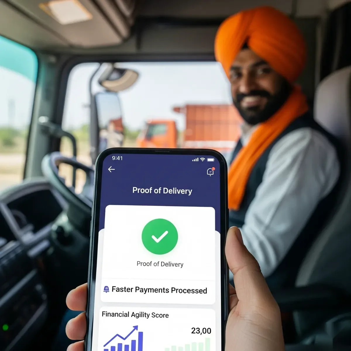 Instantaneous Proof of Delivery