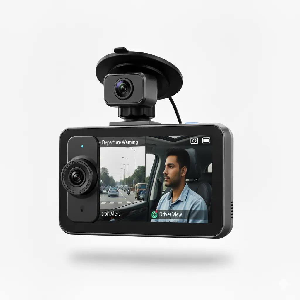 ADAS dash camera concept illustration